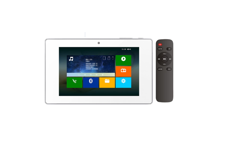 A7 In Wall Amplifier 7 Inch Touch Screen 8 Zone