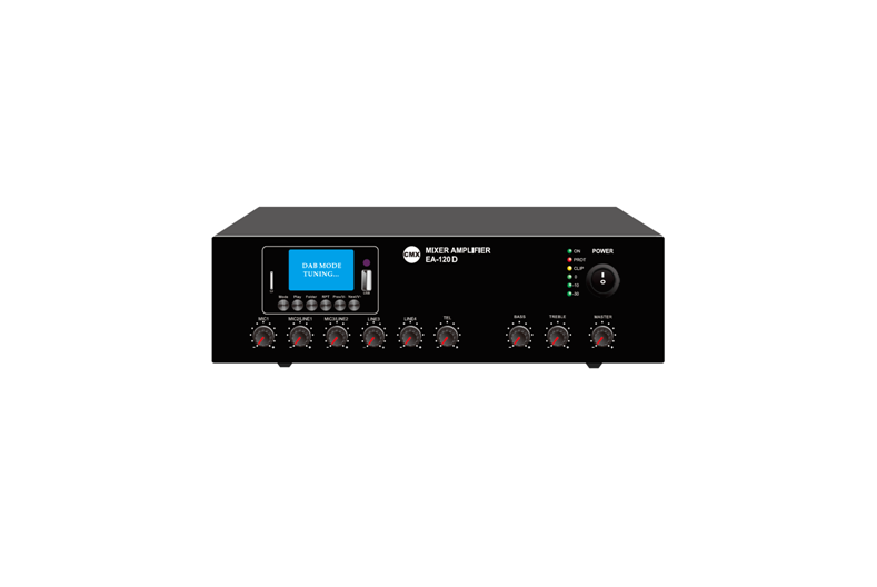 Mixer Amplifier with USB/SD & DAB+ FM & Blue Tooth, EA-30D EA-60D EA-120D