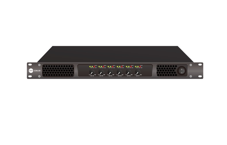 Six Channel Power Amplifier CX6.50