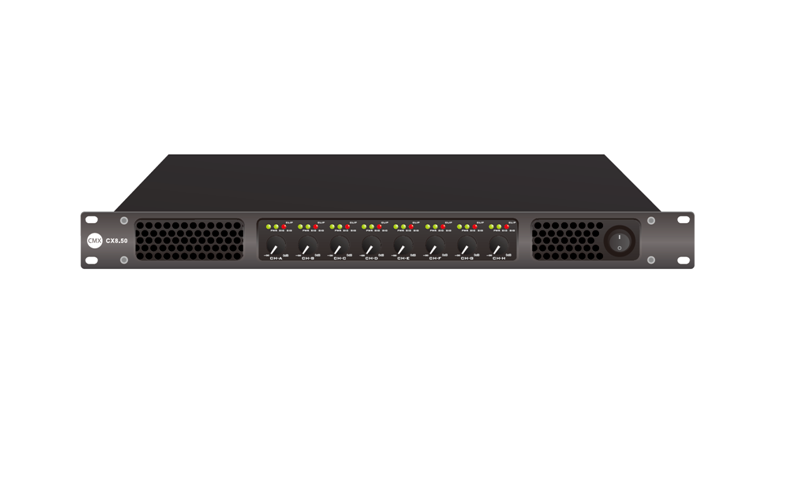 Eight Channel Professional Power Amplifier CX8.50