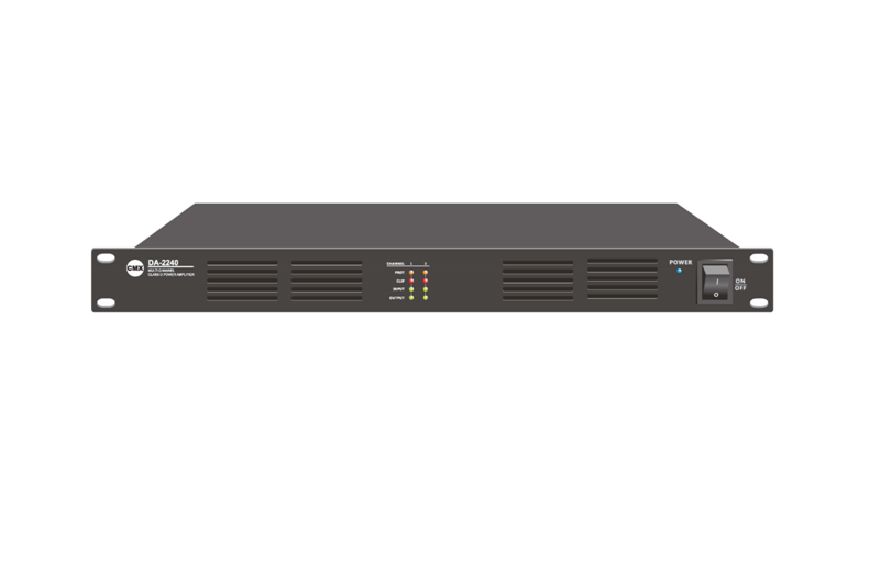Two Channel Class-D Power Amplifier DA-2120, DA-2240, DA-2350, DA-2500