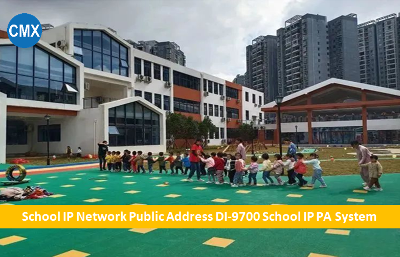 School IP Network Public Address DI-9700 School IP PA System