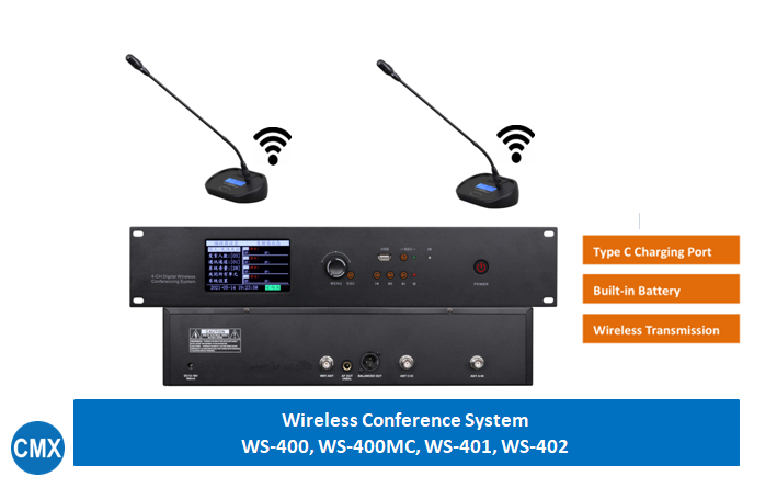 WS-400 Wireless Conference System for Government Buildings